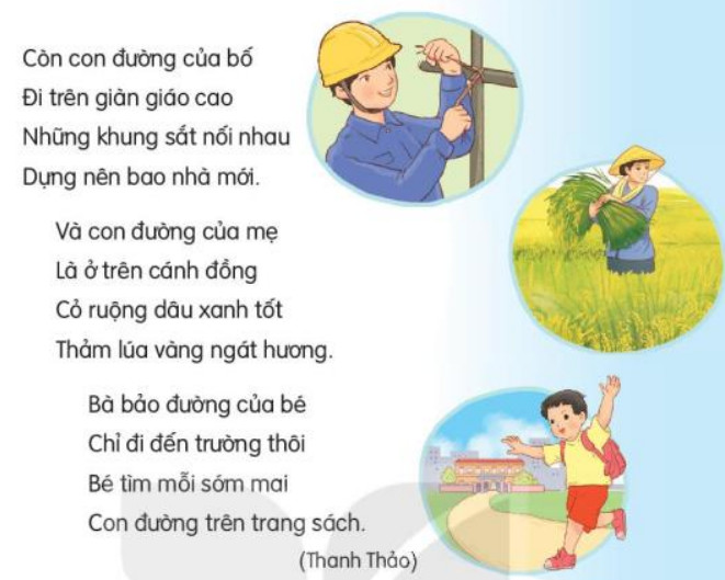Đọc Con đường của bé trang 124, 125 Tiếng Việt lớp 3 Kết nối tri thức
