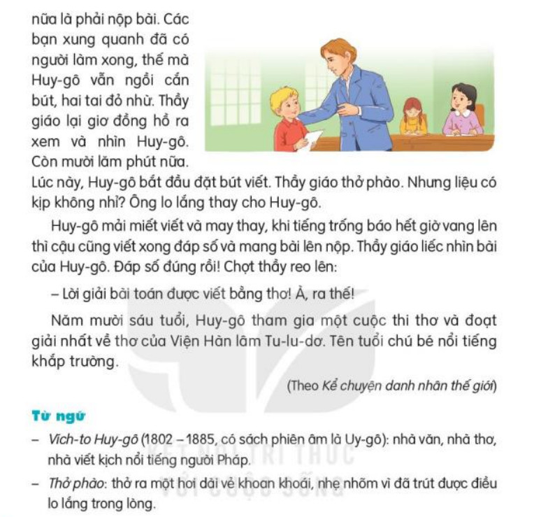 Đọc Lời giải toán đặc biệt trang 50, 51 Tiếng Việt lớp 3 Kết nối tri thức