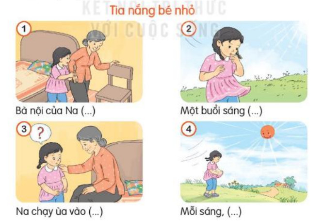 Nói và nghe: Tia nắng bé nhỏ trang 98, 99 Tiếng Việt lớp 3 Kết nối tri thức