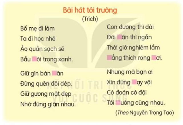 Viết: Thư viện trang 69 Tiếng Việt lớp 3 Kết nối tri thức