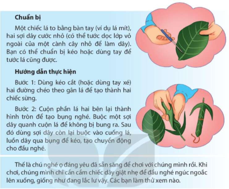 Viết Tìm hiểu cách viết hướng dẫn thực hiện một công việc trang 95, 96 Tiếng Việt lớp 4 Kết nối tri thức